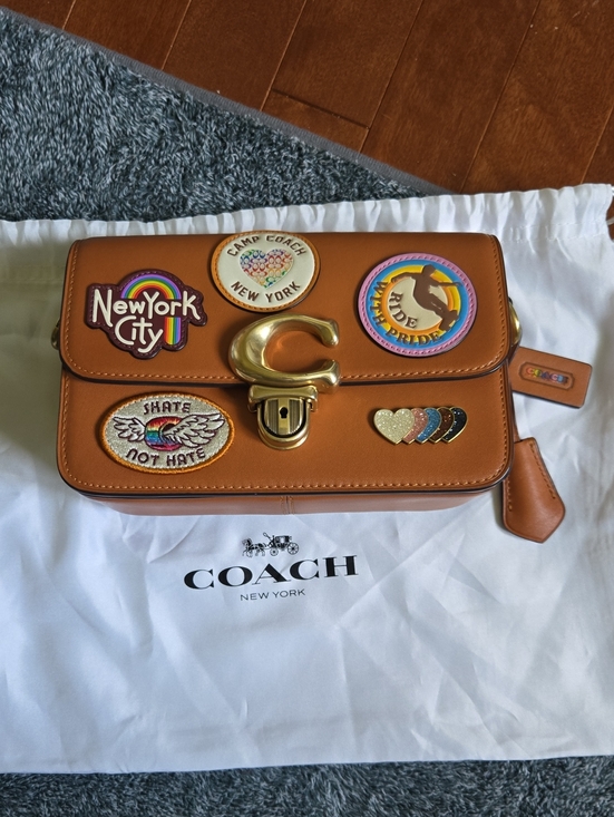 Coach Handbags - Coach Pride Studio 19 Shoulder Bag With Patches